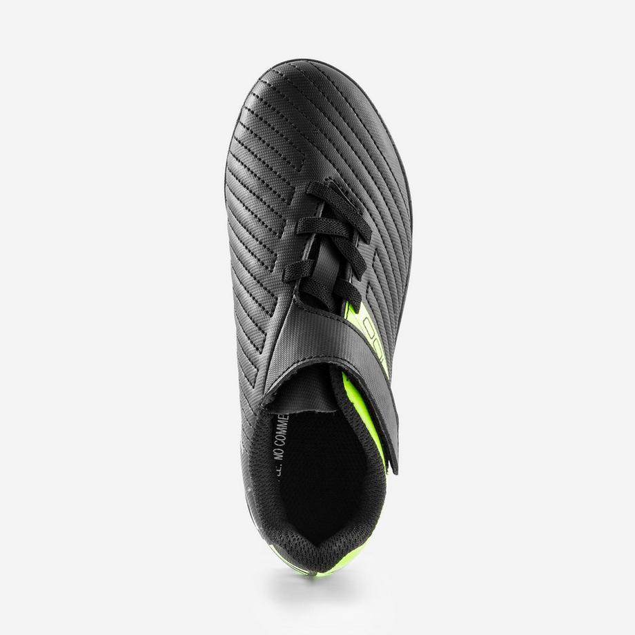 KIPSTA  Chaussures de football 100 Easy débutant fermeture scratch synthétique 