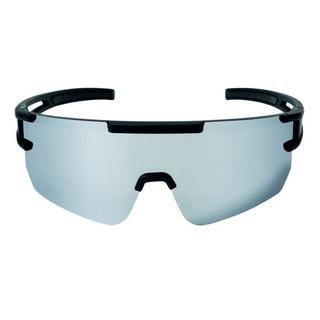 YEAZ  SUNSPARK Lunettes de soleil de sport Black/Silver Mirror 