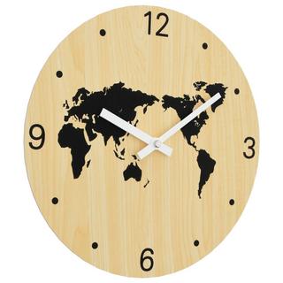 VidaXL orologio da parete Legno multistrato  