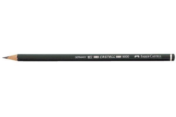 Faber-Castell FABER-CASTELL Bleistift CASTELL 9000 4H 119014  