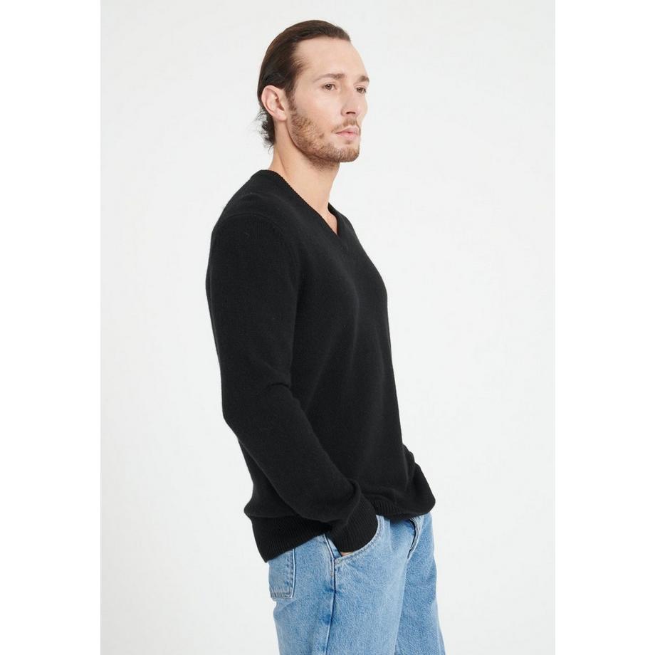 Studio Cashmere8 LUKE 13 Pull Col V 4 Fils  