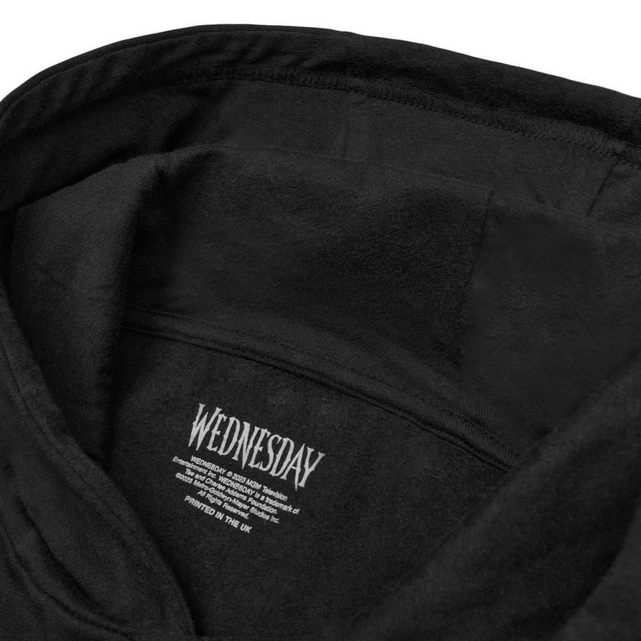 Wednesday Bedruckter Kapuzenpullover  