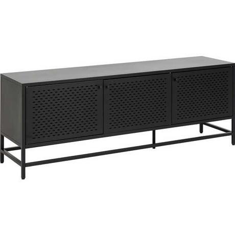 mutoni Buffet long bar métal noir 160  