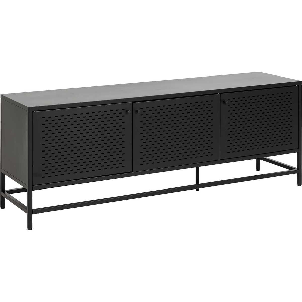 mutoni Sideboard Langholm métal noir 160  