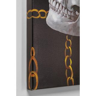 KARE Design Quadro su tela Skull Gang 90x120  