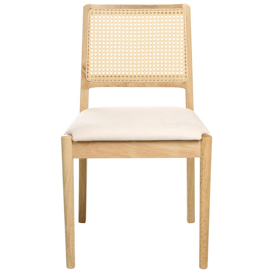 Beliani Set di 2 sedie da pranzo en Legno di caucciù Retrò TAMARAC  