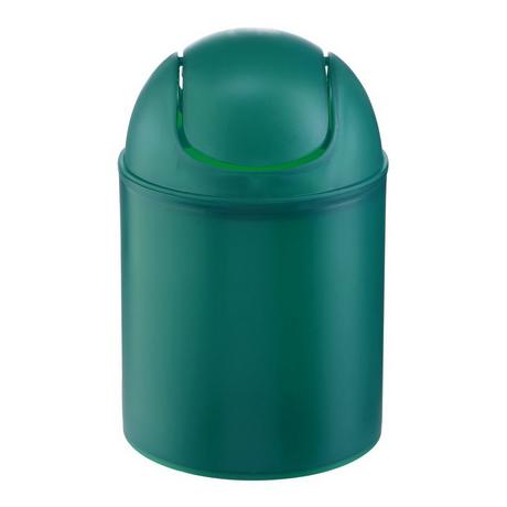 diaqua Poubelle cosm. Trend Frosted petit.emerald vert transparent  