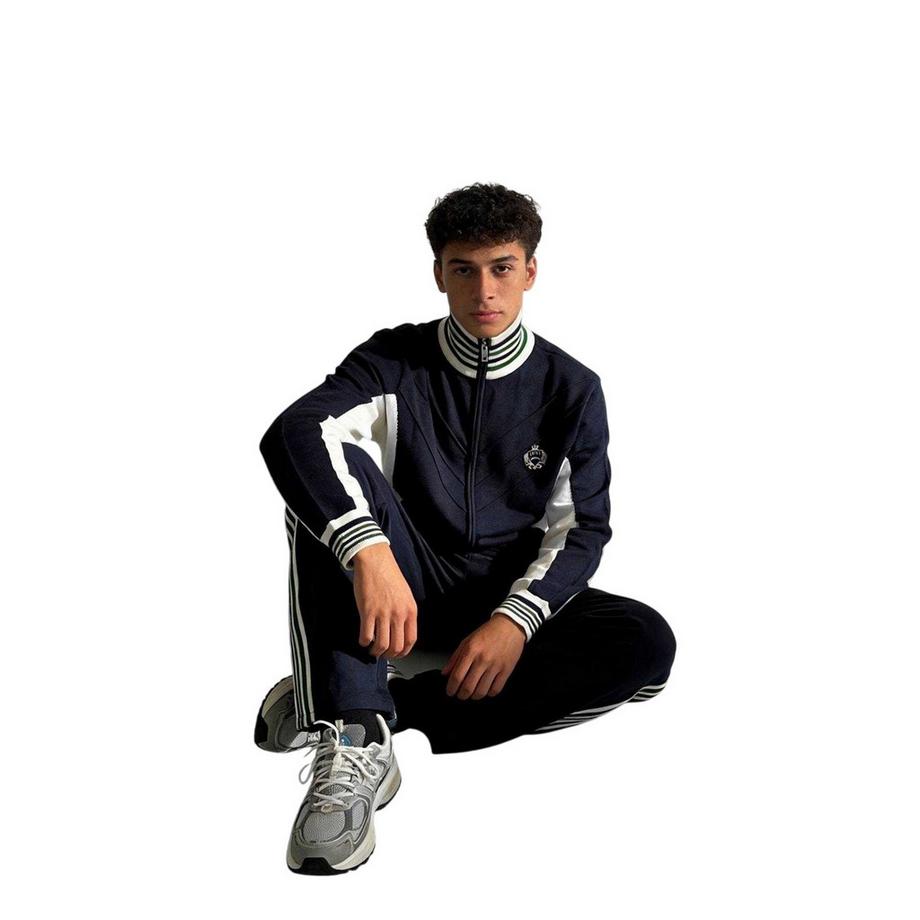 Slazenger  Offcourt Terrace Top Della Tuta Vestibilità Rilassata A Strisce 