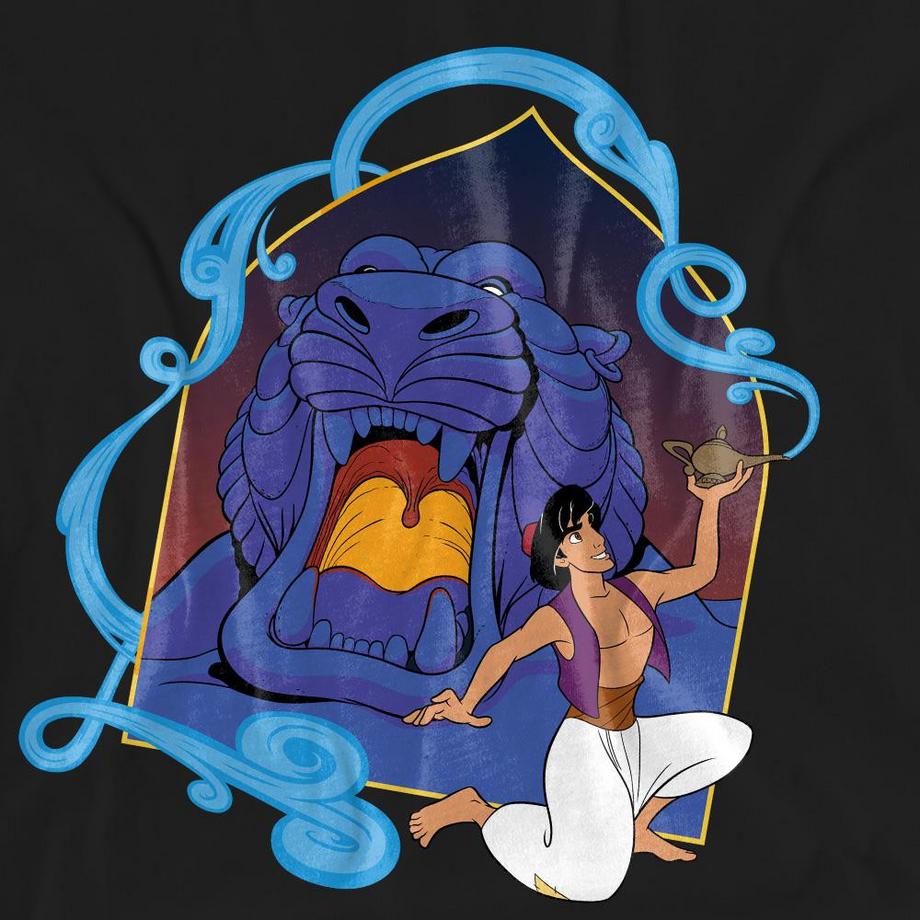 Aladdin The Magic Lamp At The Cave Of Wonders T-Shirt  