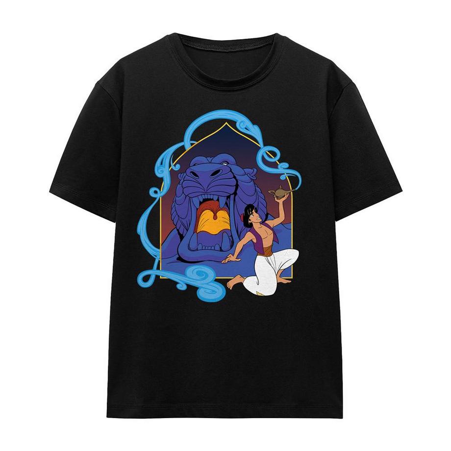 Aladdin The Magic Lamp At The Cave Of Wonders T-Shirt  