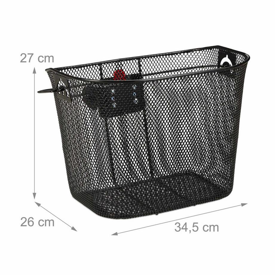 B2X  Panier à vélo amovible à l'avant 