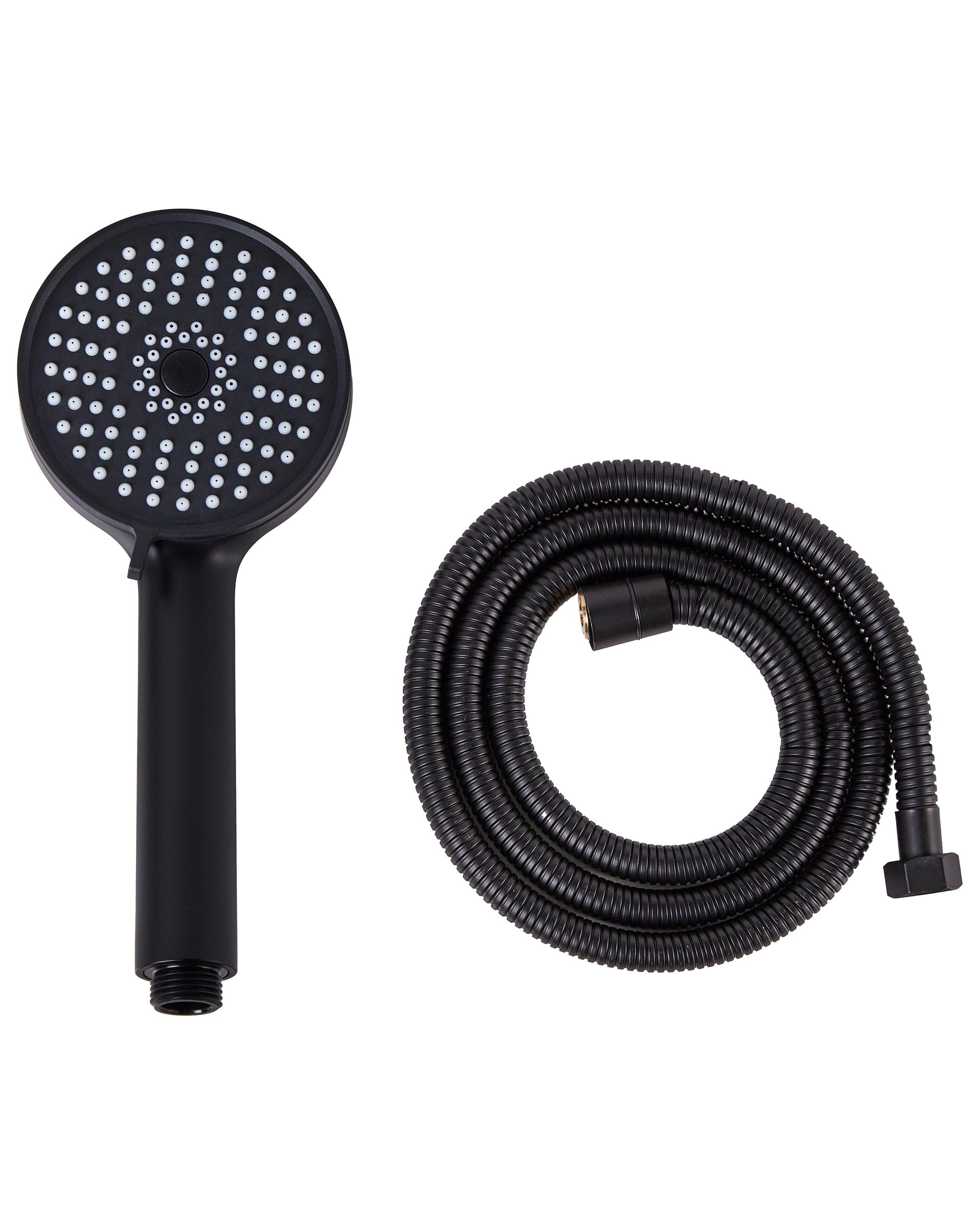 Beliani Duschkopf mit Schlauch aus ABS (robuster Kunststoff) Klassisch SURIPA  