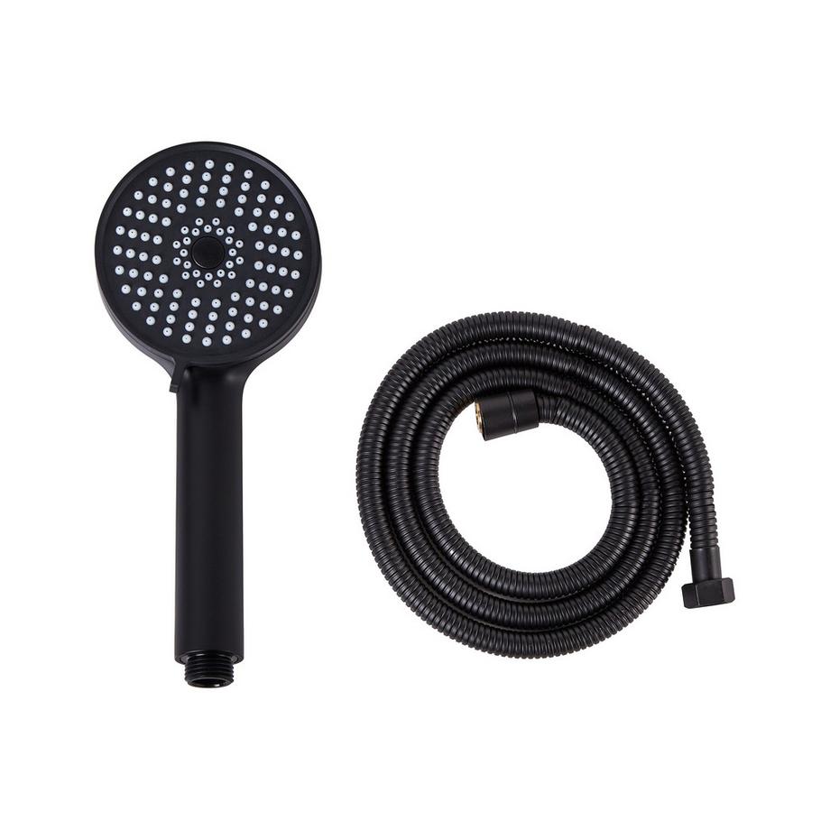 Beliani Duschkopf mit Schlauch aus ABS (robuster Kunststoff) Klassisch SURIPA  