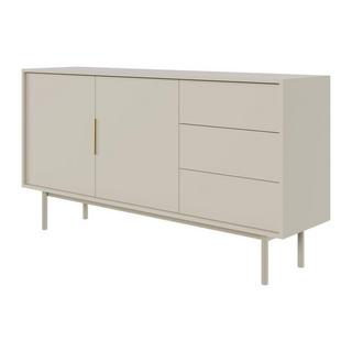 Vente-unique  Credenza con 2 ante e 3 cassetti Beige - DABRIANA 