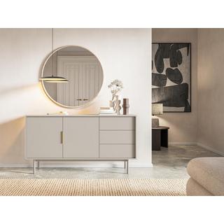 Vente-unique  Buffet avec 2 portes et 3 tiroirs - Beige - DABRIANA 