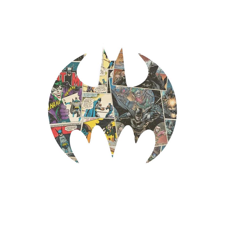 BATMAN Logo Comic Relaxed Fit T-Shirt  
