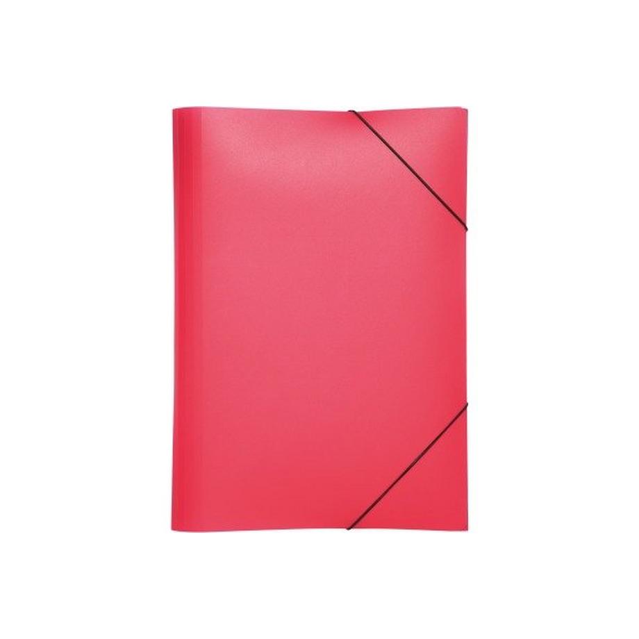 Pagna PAGNA Gummizugmappe A3 21638-03 rot PP 3 Einschlagklappen  