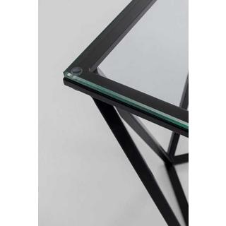 KARE Design Table d'appoint Cristallo noir 50x50  