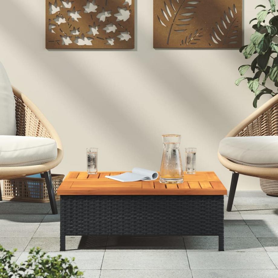 VidaXL Gartentisch poly-rattan  