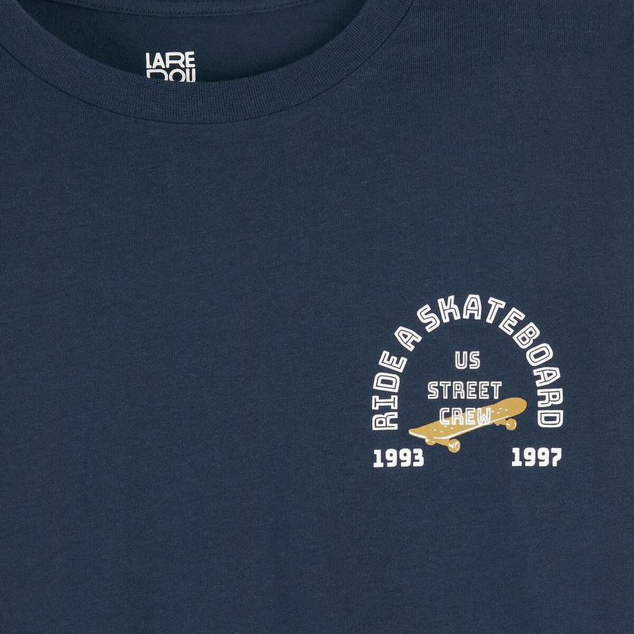 La Redoute Collections  2er-Set Schlafanzüge aus Baumwoll-Jersey mit Skateboard-Motiv 