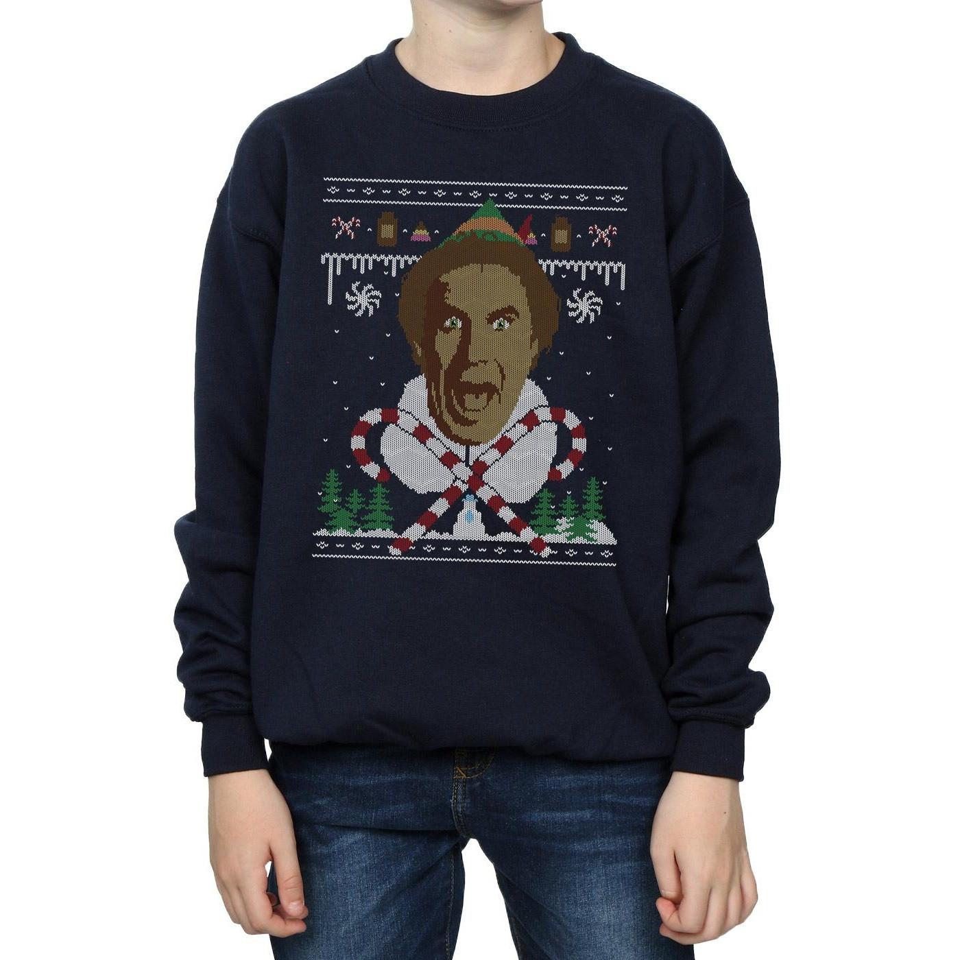 Elf  Christmas Fair Isle Sweatshirt 