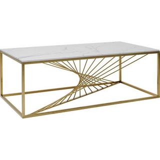 KARE Design Table basse Art Marbre Verre 140x70cm  