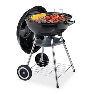 Northix Barbecue con coperchio e ripiano  
