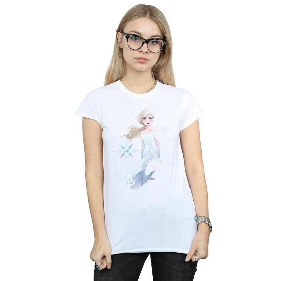 Disney Frozen 2 Elsa T-Shirt Imprimé Graphique  