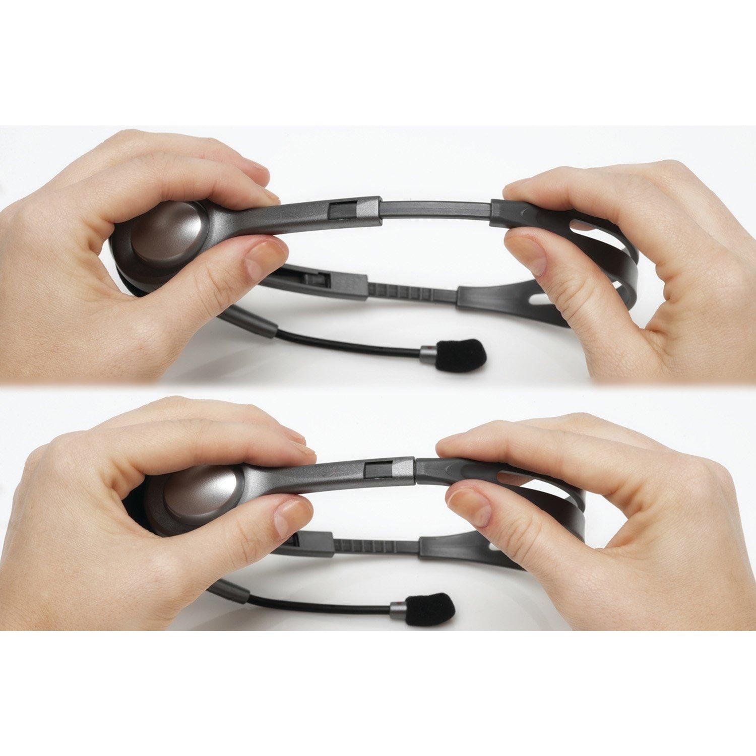 Logitech  Logitech H111 Kopfhörer Kabelgebunden Kopfband BüroCallcenter Grau 