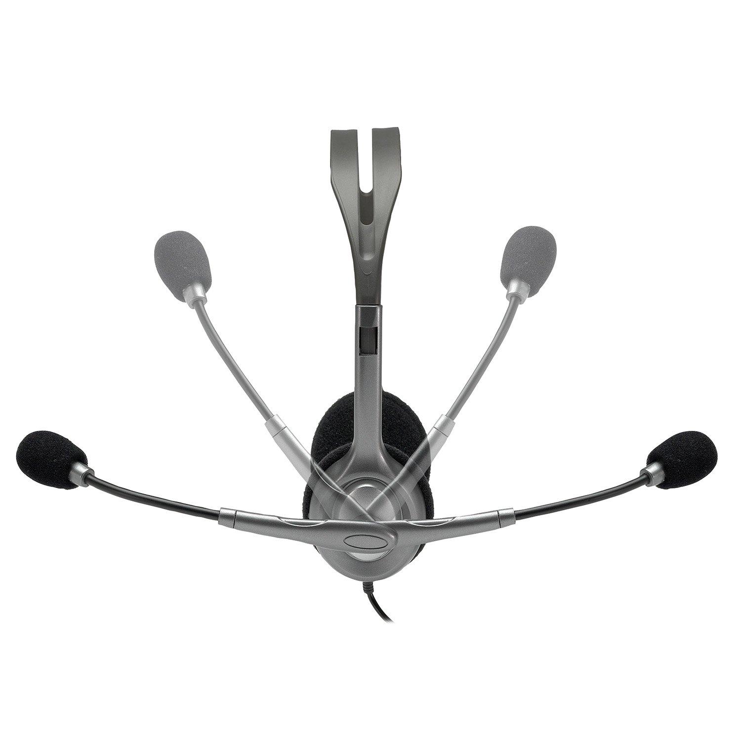 Logitech  Logitech H111 Kopfhörer Kabelgebunden Kopfband BüroCallcenter Grau 