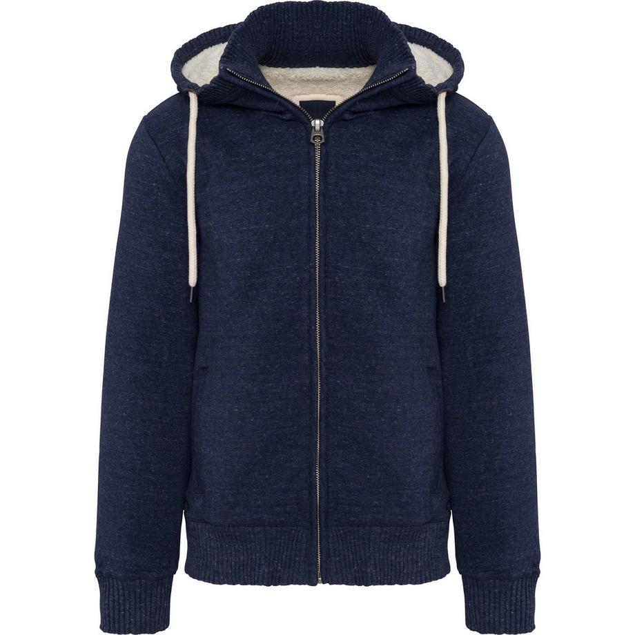 Kariban Vintage Sherpa Gefütterte Fleecejacke  