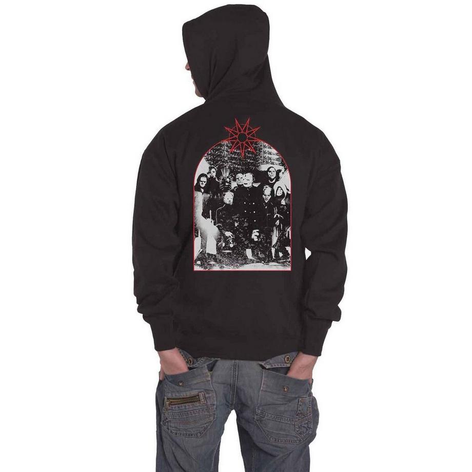 Slipknot Sweat à Capuche à Enfiler avec Imprimé Graphique  