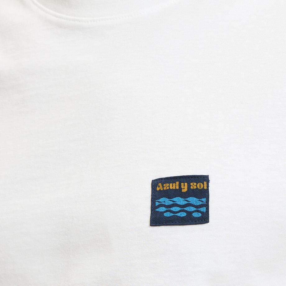 La Redoute Collections T-Shirt Regular Fit con Patch Onde  