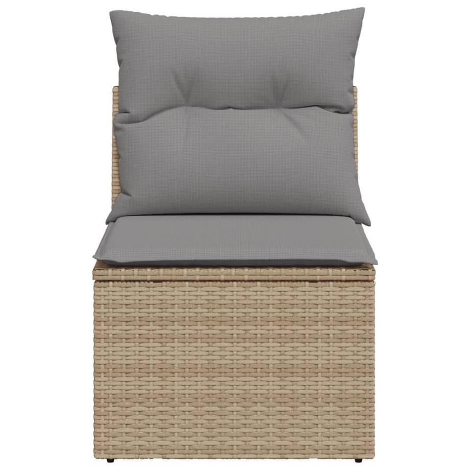 VidaXL Gartensofa poly-rattan  