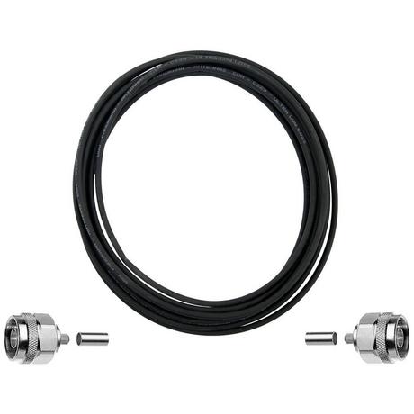 Wittenberg Antennen  Halogenfreies Kabel 50 OHm 10m N-Stecker auf N-Stecker 