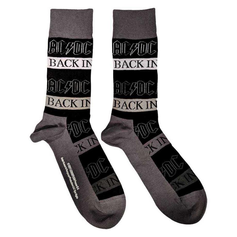 Acdc Back In Black Knöchelsocken