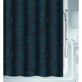 spirella Spirella Rideau de douche Polyester GEORGES 180x200cm Pétrol  