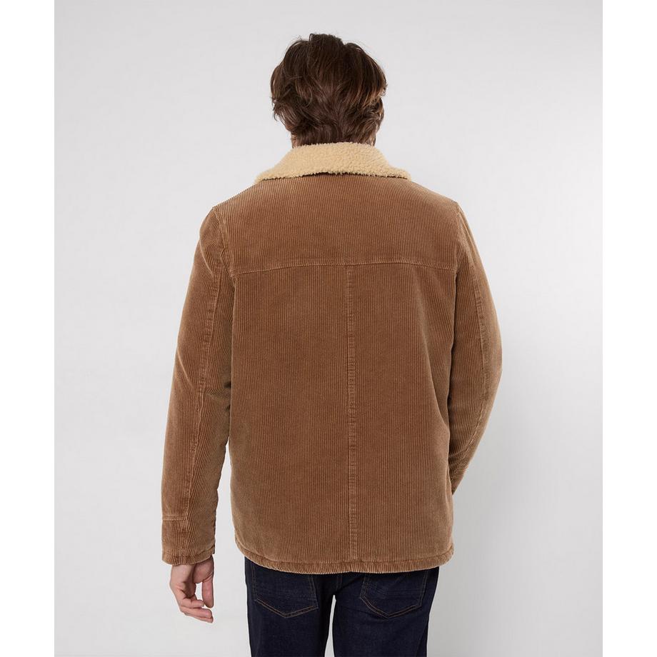Joe Browns Manteau en Velours Côtelé et Sherpa Kodiak  