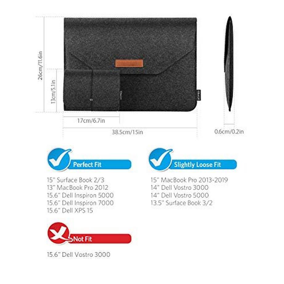 Only-bags.store Housse de protection pour ordinateur portable Compatible avec MacBook Air 15 MacBook Pro Retina 2012-2016 MacBook Pro 2008-2012  