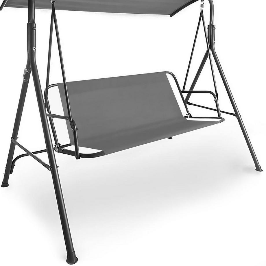 Northio Altalena da giardino 120 x 93 cm grigia MultiGarden  