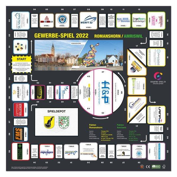 GEWERBE-SPIEL  Brettspiel ROMANSHORN / AMRISWIL (Deutsch) 