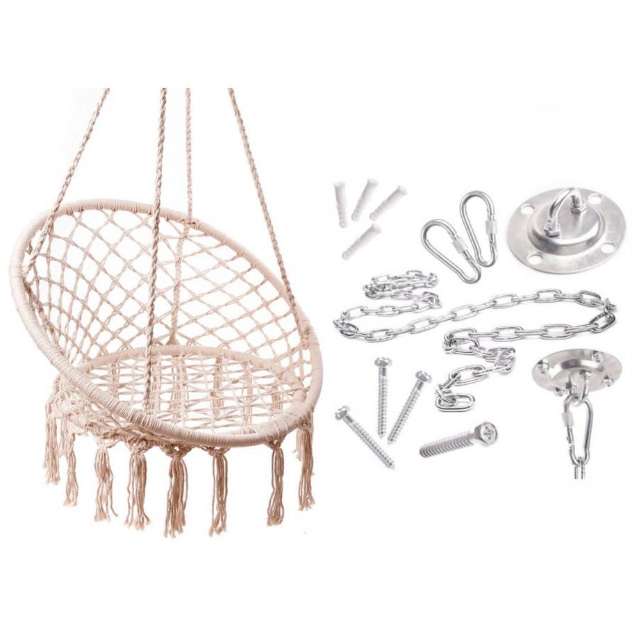 Northio Staffa per tetto con catena - 200 kg  