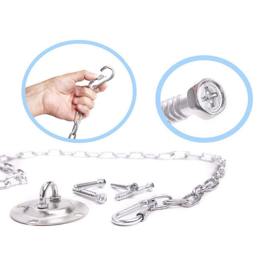 Northio Staffa per tetto con catena - 200 kg  