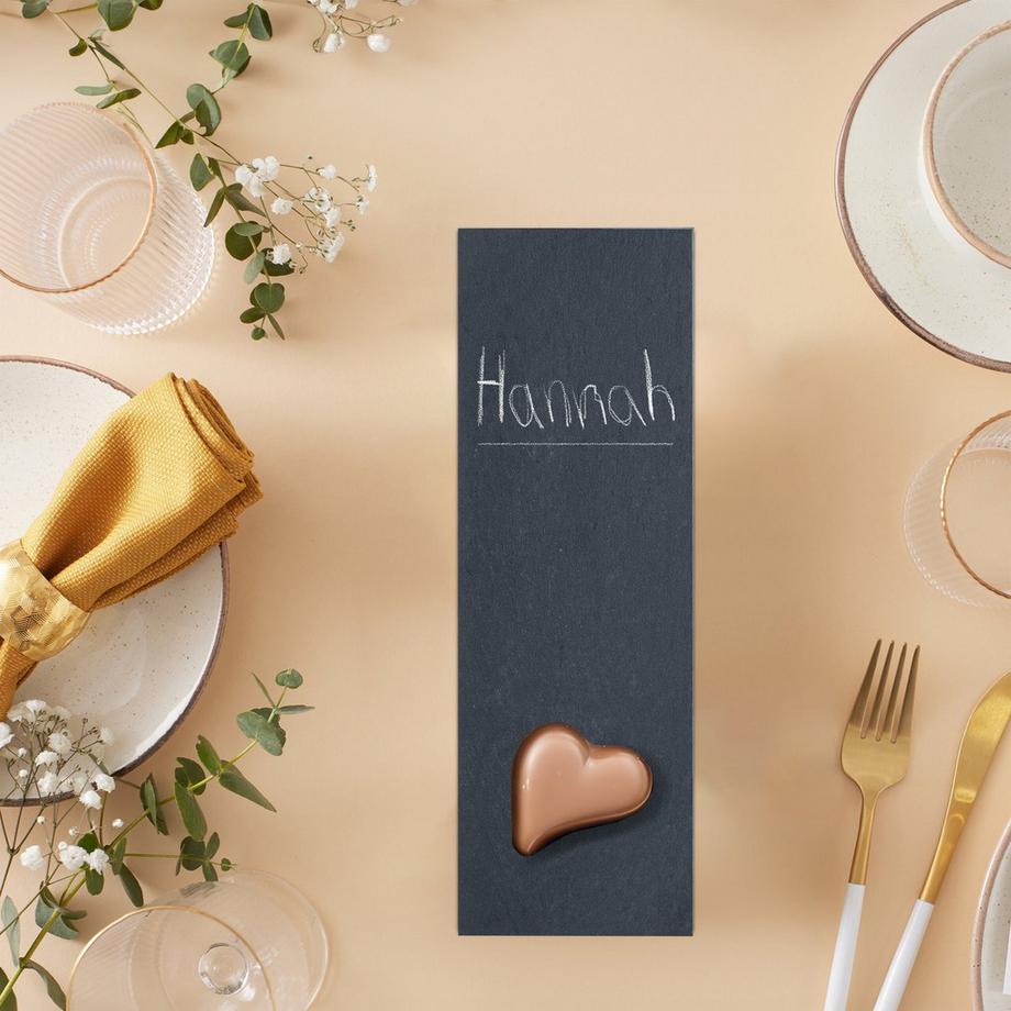 B2X  6er-Set Schieferfliesen 30 x 10 cm 