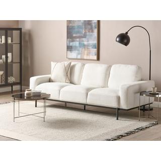 Beliani 3 Sitzer Sofa aus Bouclé Modern SOVIK  