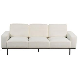 Beliani 3 Sitzer Sofa aus Bouclé Modern SOVIK  