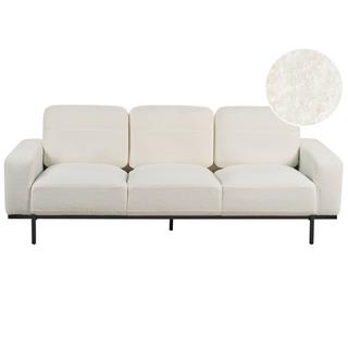 Beliani 3 Sitzer Sofa aus Bouclé Modern SOVIK  