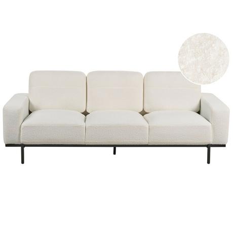 Beliani 3 Sitzer Sofa aus Bouclé Modern SOVIK  