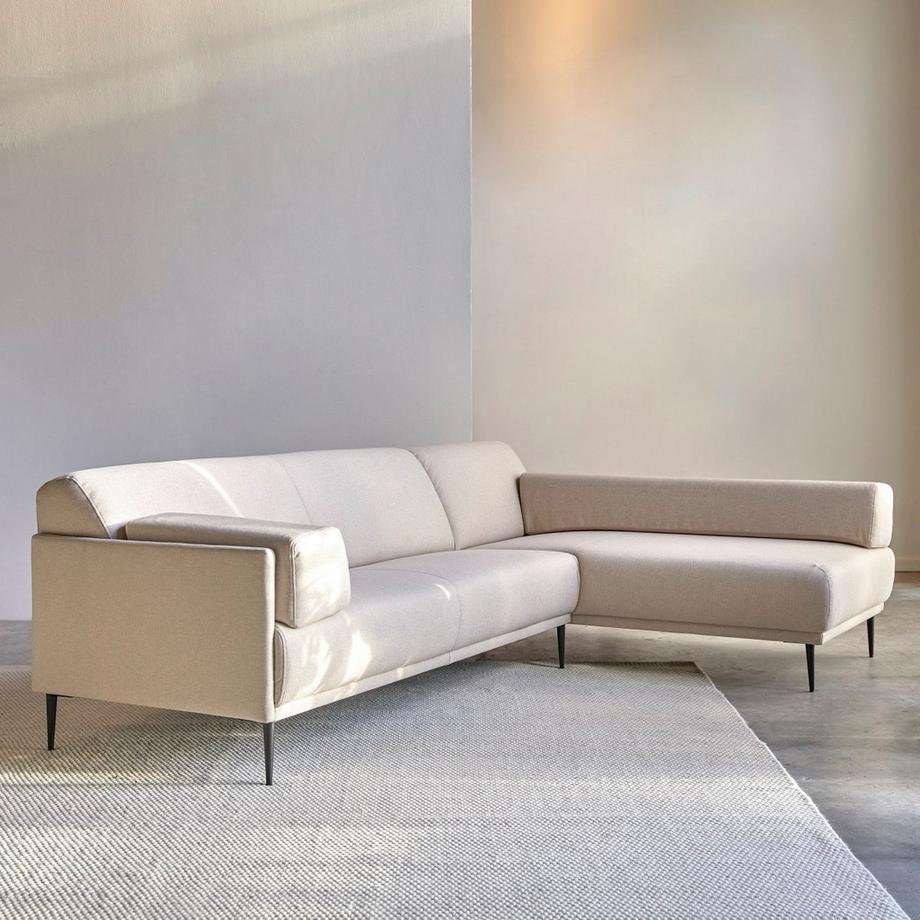 Tikamoon Ecksofa mit Eckelement rechts, 4-Sitzer Finn  