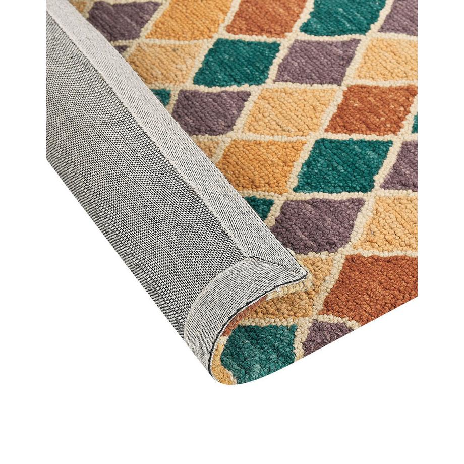 Beliani Tapis en Laine Boho KESKIN  